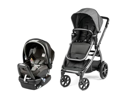 Baby stroller and car seat combo set.