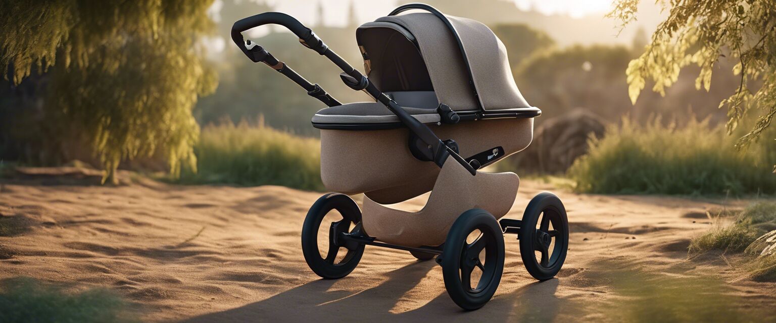 Image of an eco-friendly stroller