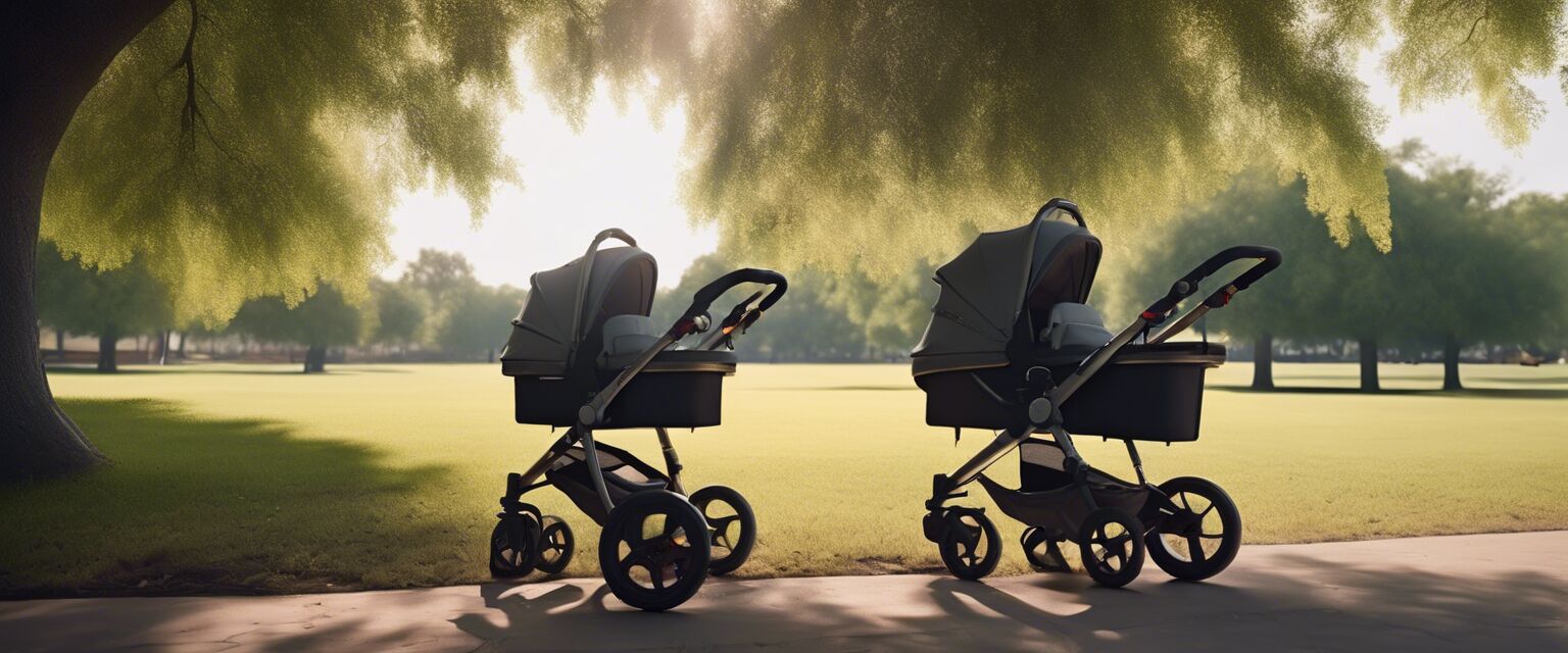 Stroller in the park